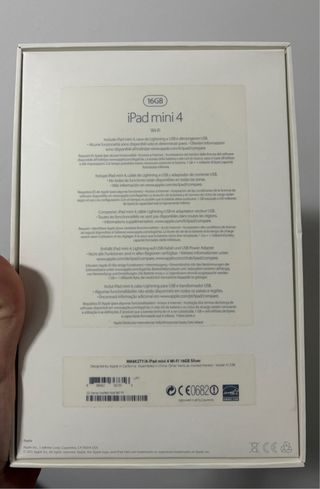iPad Mini 4 16GB Plata