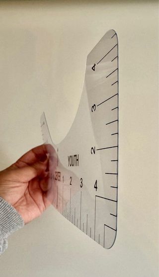 Pack de 4 Guías de Regla para Camisetas