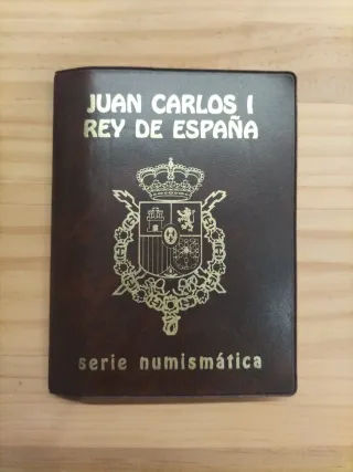 Cartera Juan Carlos I España 1996 pesetas