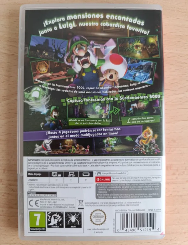 Luigi's Mansion 2 HD Nintendo Switch