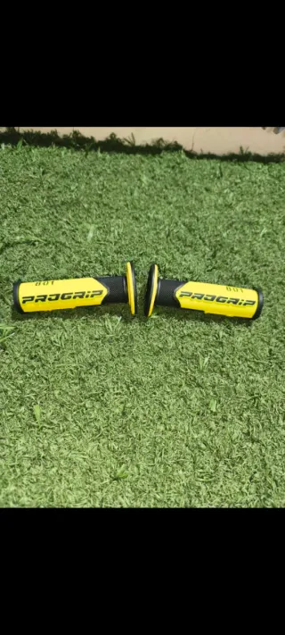❗OFERTA❗Puños Progrip Amarillos Moto