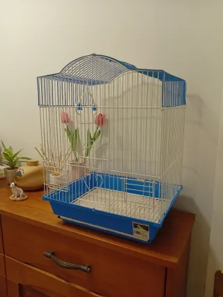 Jaula para periquitos