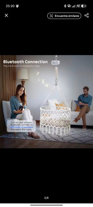 *Motor para Cuna Bluetooth 5-10kg bebe