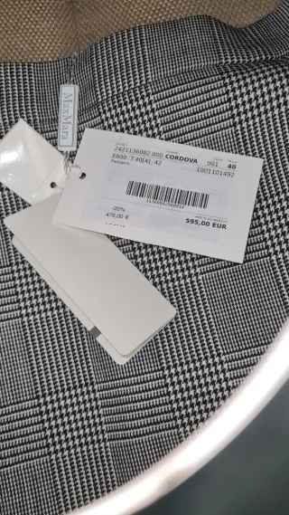 Bermuda Max Mara fantasia grigia