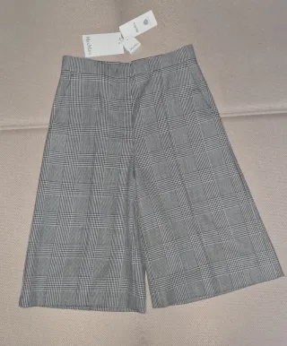 Bermuda Max Mara fantasia grigia