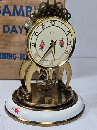 Orologio da tavolo meccanico Schatz vintage