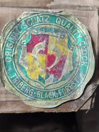 Orologio da tavolo meccanico Schatz vintage