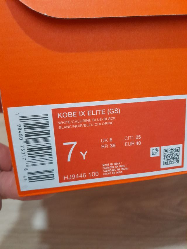 Nike Kobe 9 Elite What The Kobe Tallas 38-38,5-40