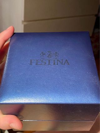 Reloj Festina Multifunción Negro y Plateado