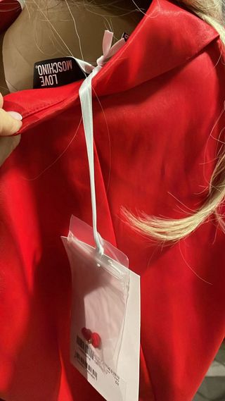 Vestido Moschino Rojo