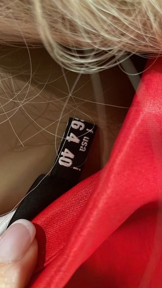 Vestido Moschino Rojo