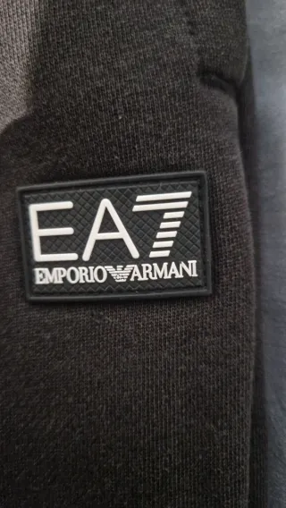 Pantalone tuta Emporio Armani nero