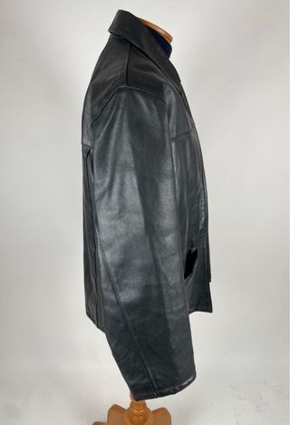 Giacca Vera Pelle Vintage Antica Pelleria Italy