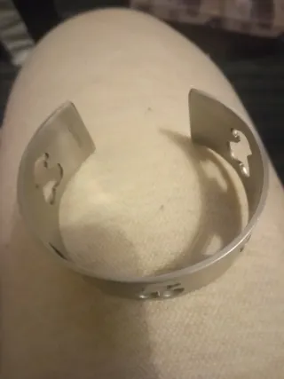 Brazalete Acero Estilo Tous