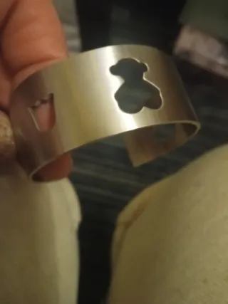 Brazalete Acero Estilo Tous