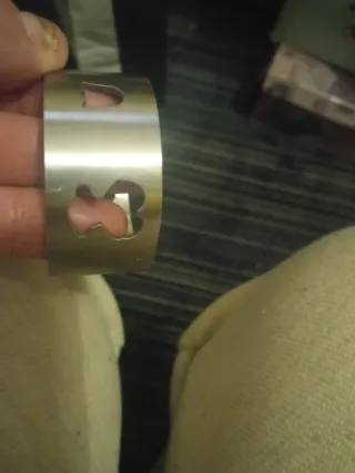 Brazalete Acero Estilo Tous