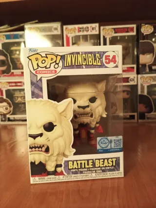 Funko Pop Comics Exclusivo Invincible Battle Beast