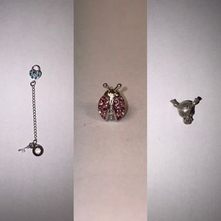 Charms Plateados ( 2€ la unidad)