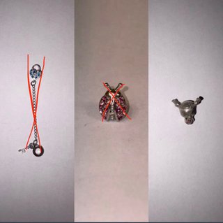 Charms Plateados ( 2€ la unidad)