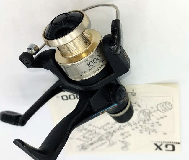 2 Carretes Shimano 1000 GX + 2 Bobinas