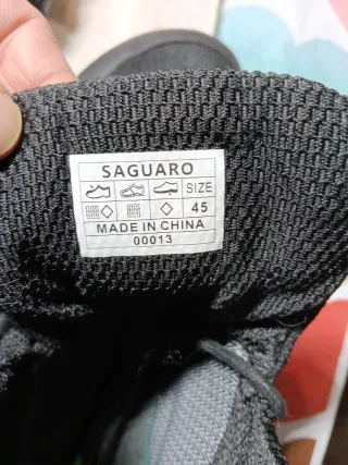 Botas Saguaro Negras Impermeables