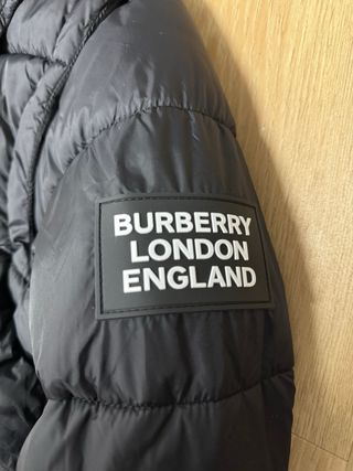 Chaqueta Burberry Negra