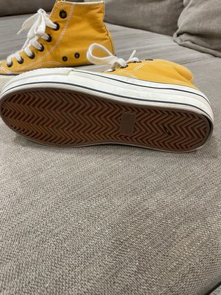 Sapatilhas Amarelas Tamanho 38