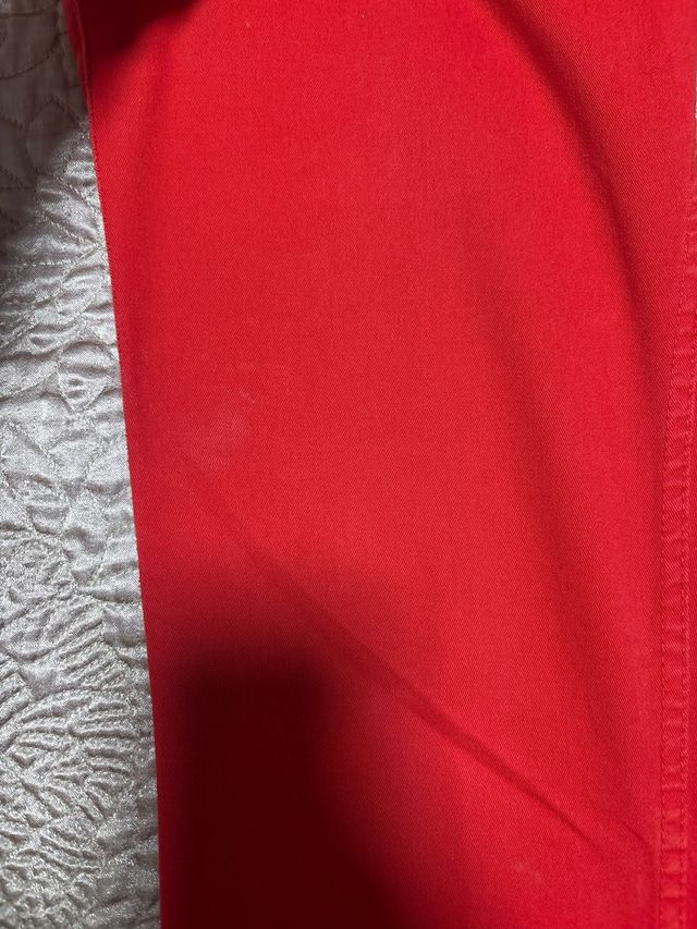 Pantalón Mujer Caramelo Rojo