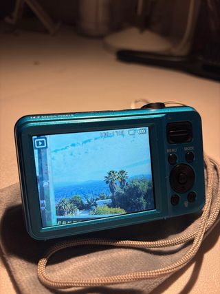 Samsung ES75 Cámara Digital Azul