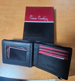 Cartera Billetera Pierre Cardin Negra