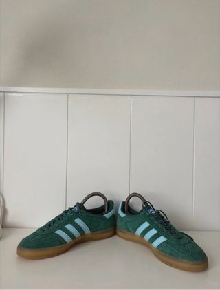 Adidas Gazelle Verde/Azul Turquesa