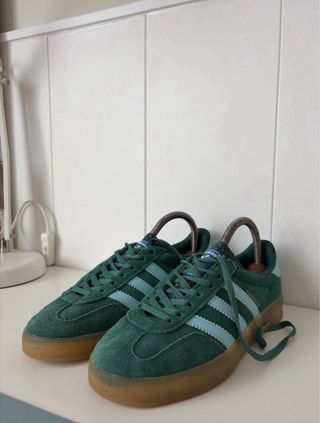 Adidas Gazelle Verde/Azul Turquesa