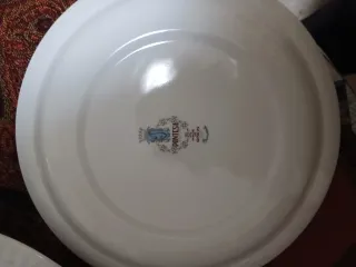 Juego Porcelana Antigua Decorada