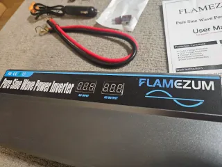 Inversor 12V 230V 1000W Onda Pura