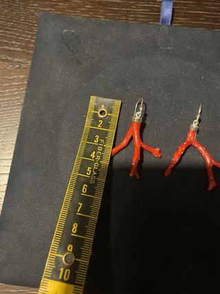 Orecchini corallo rosso