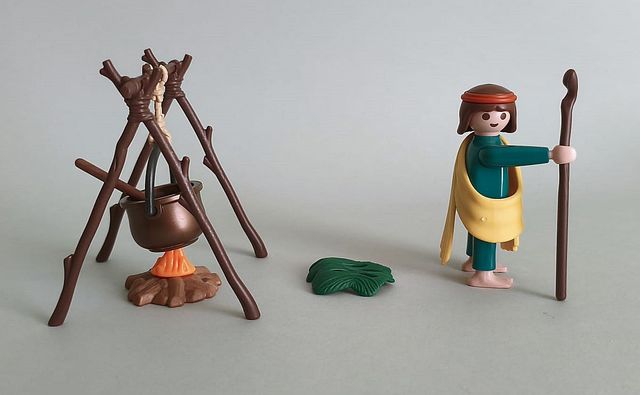 Playmobil Refugio Pastor Ovejas Belén