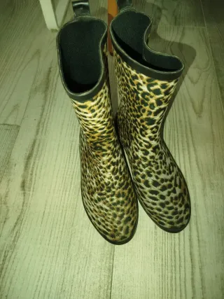 Katiuskas estampado leopardo