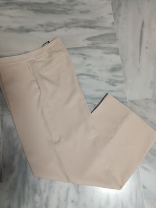 Pantalón Zara Beige Talla M