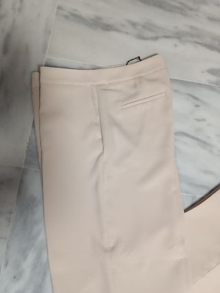 Pantalón Zara Beige Talla M