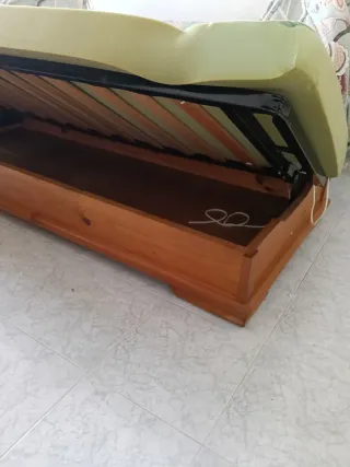 Sofá cama tela estampado floral