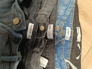 Pantalones cargo negros mujer