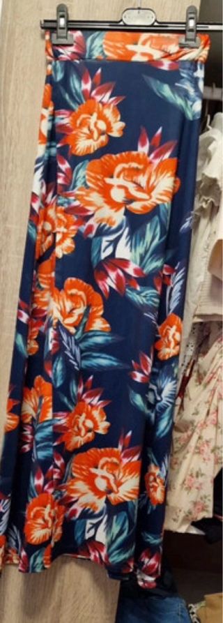 Conjunto Top y Falda Estampado Floral