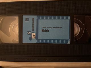 VHS Film”MATRIX”(Anno 1999)Edizione Corriere della