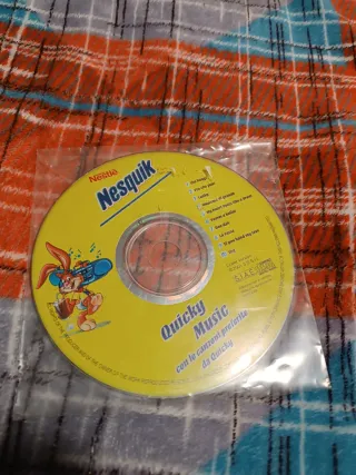 CD promo Nestlè Nesquik