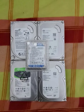 Discos Duros Seagate y WD