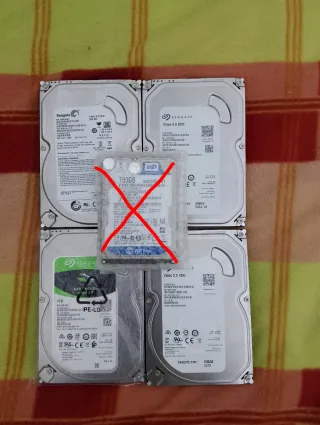 Discos Duros Seagate y WD