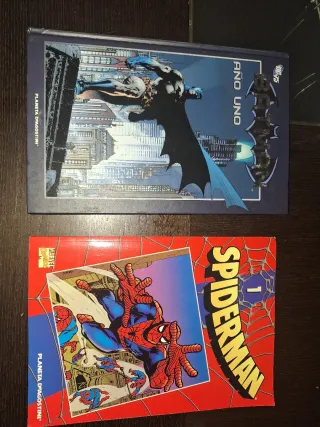 Cómics Batman y Spiderman.Ambos n°1