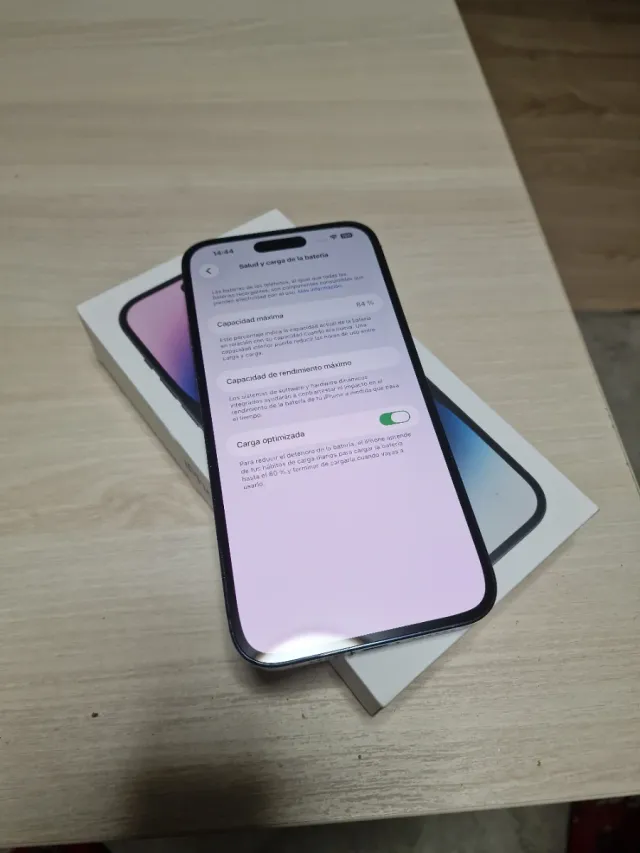 iPhone 14 Pro Max 128GB Nero/Argento 84%