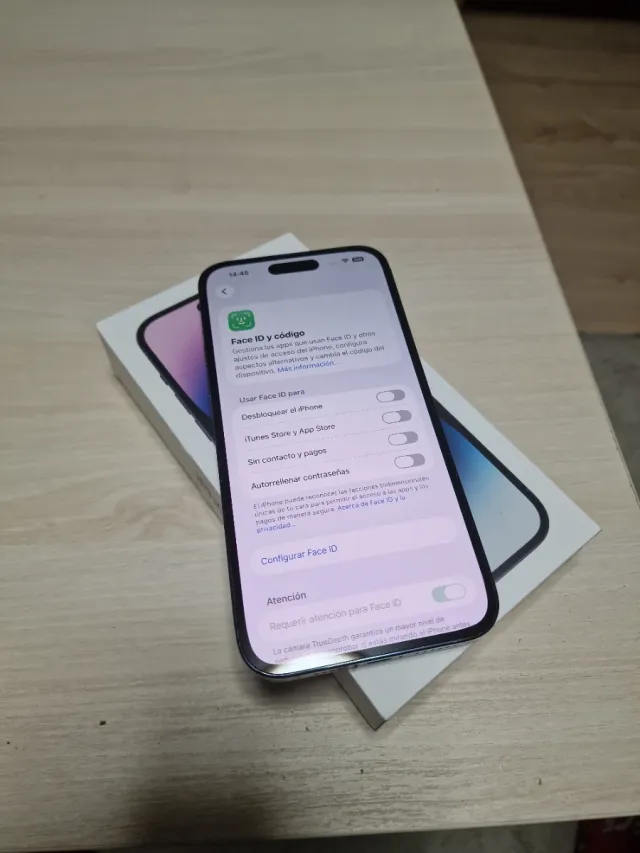 iPhone 14 Pro Max 128GB Nero/Argento 84%