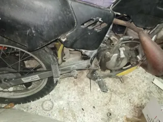 Moto Gilera R twin 6v Enduro con documentación